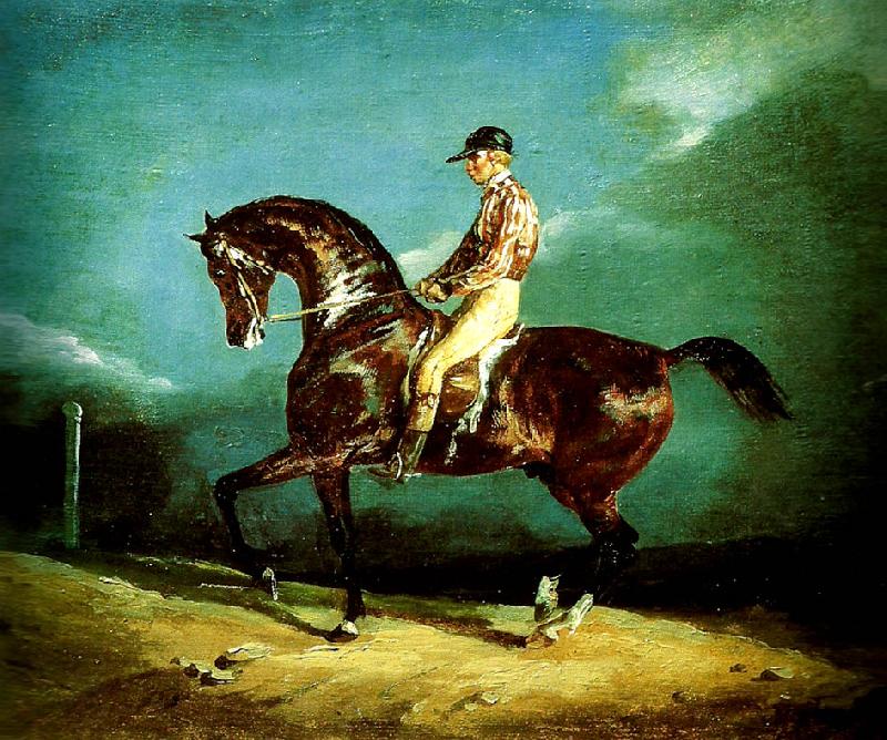 charles emile callande jockey montant un cheval de course China oil painting art